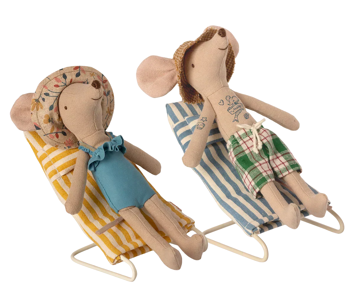Maileg Beach Chair Set for Mice