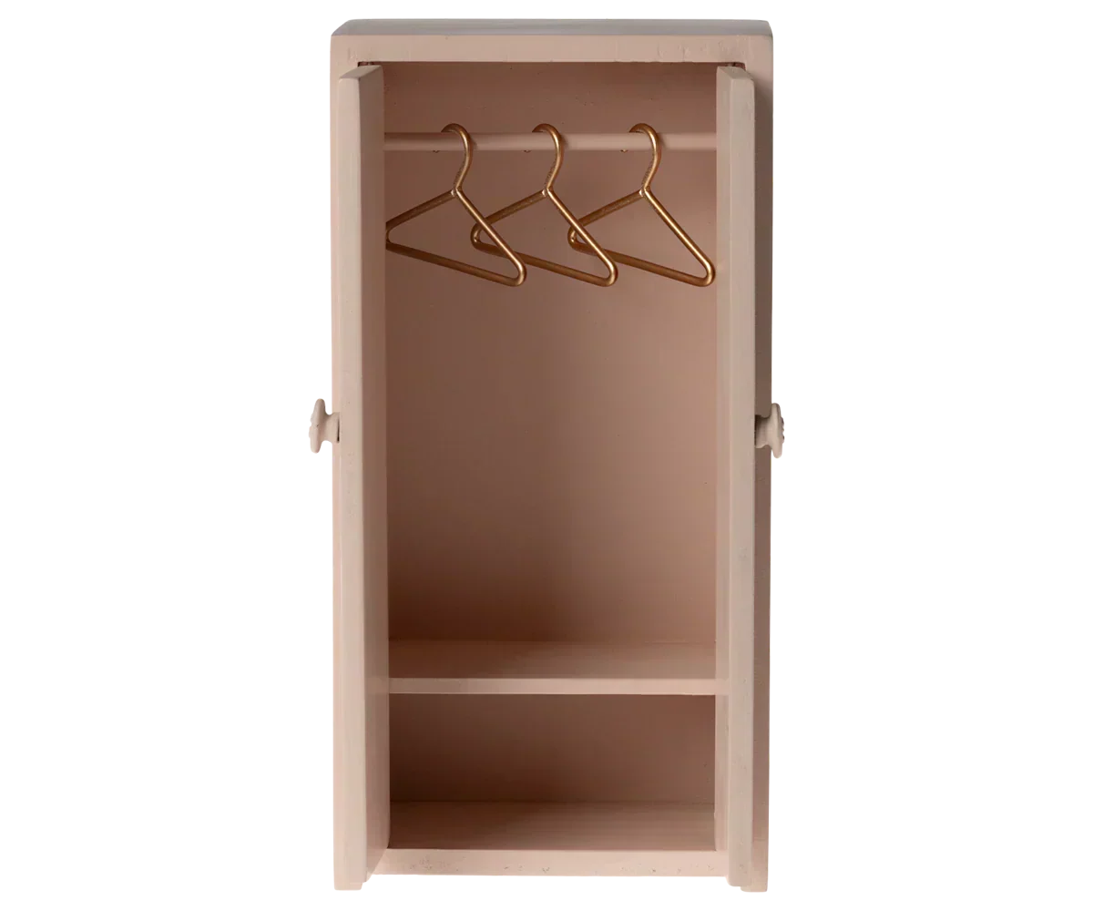 Maileg Closet, Mouse - Light rose