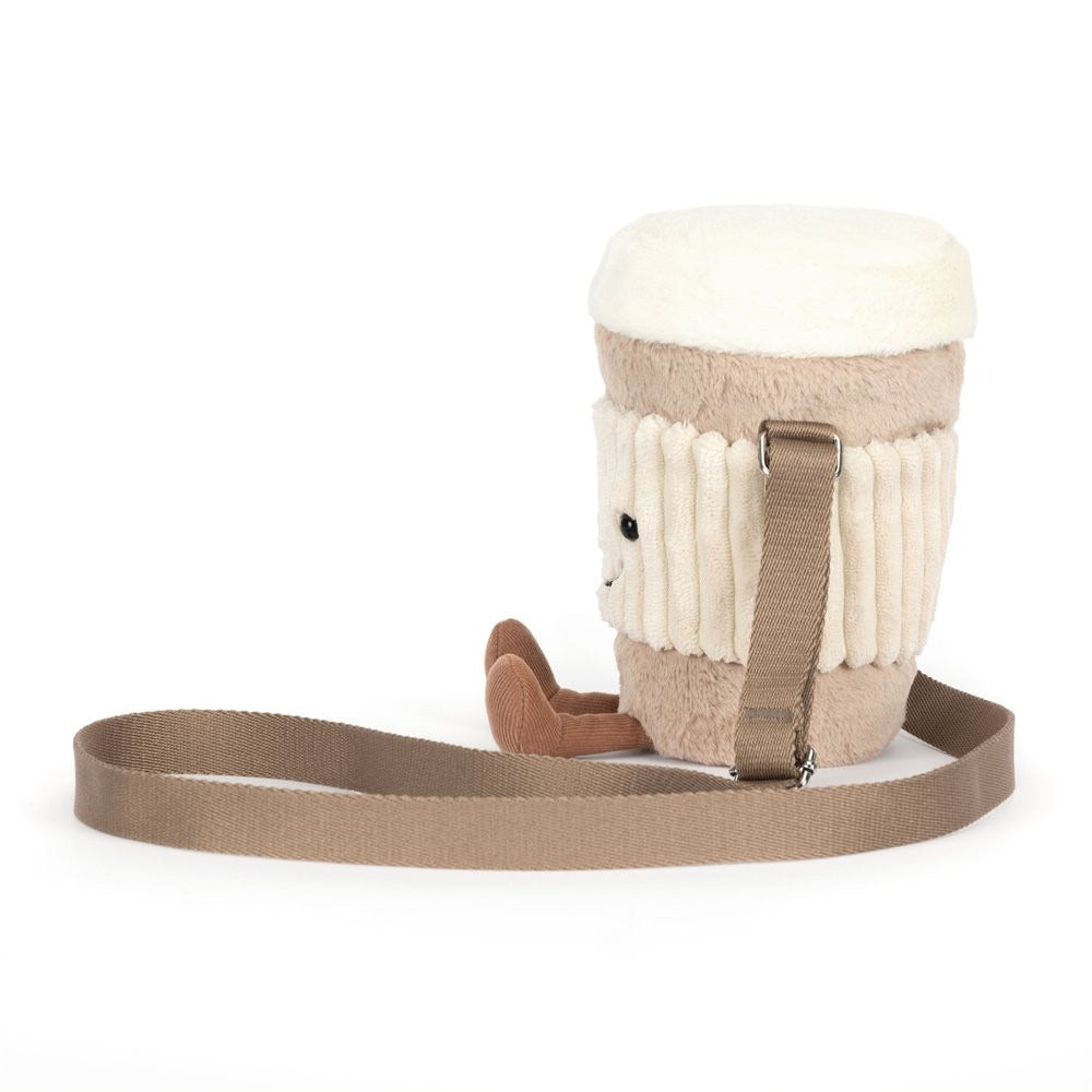 Amuseables Perkle Coffee Shoulder Bag